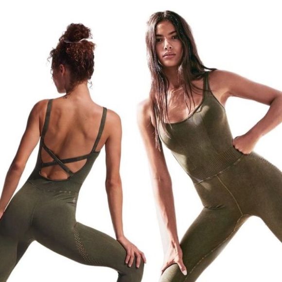 ⚠️SOLD-OUT✅9/4/23⚠️Free People Movement Good Karma Onesie - Picture 12 of 12